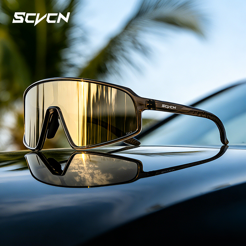 Mountain Biking Glasses - Lunettes de soleil photochromiques SCVCN pour