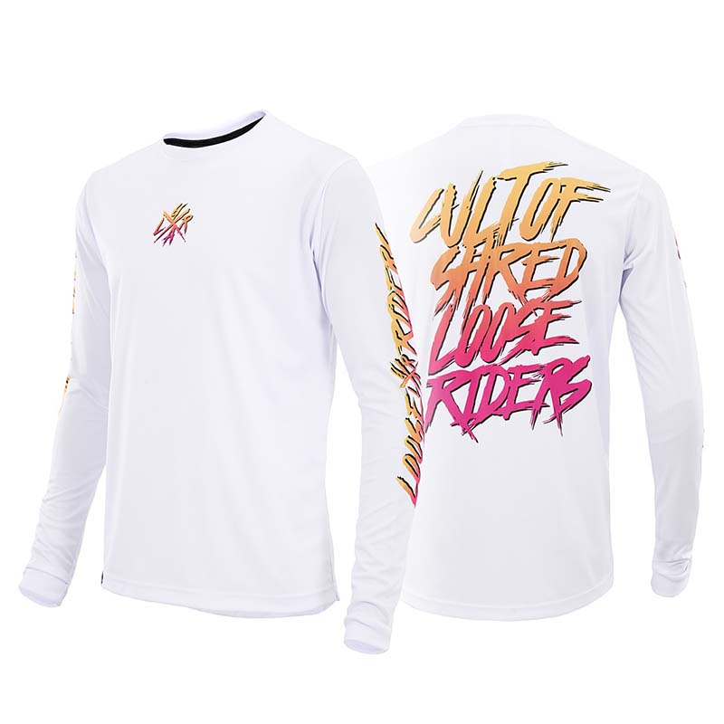 Mountain Biking Downhill - Maillot à manches longues pour hommes