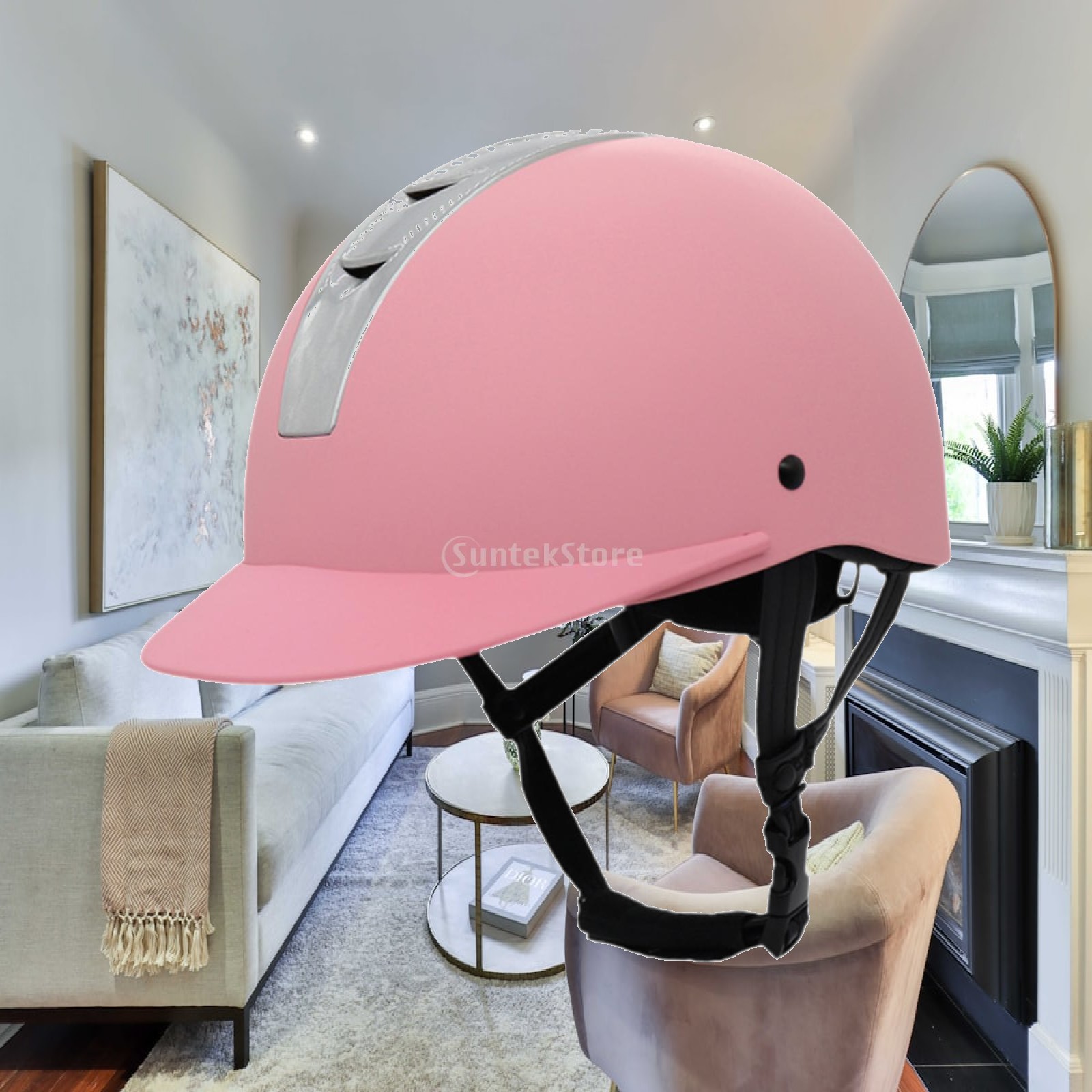 Mountain Biking Helmet - Casque d'équitation confortable avec doublure lavable,