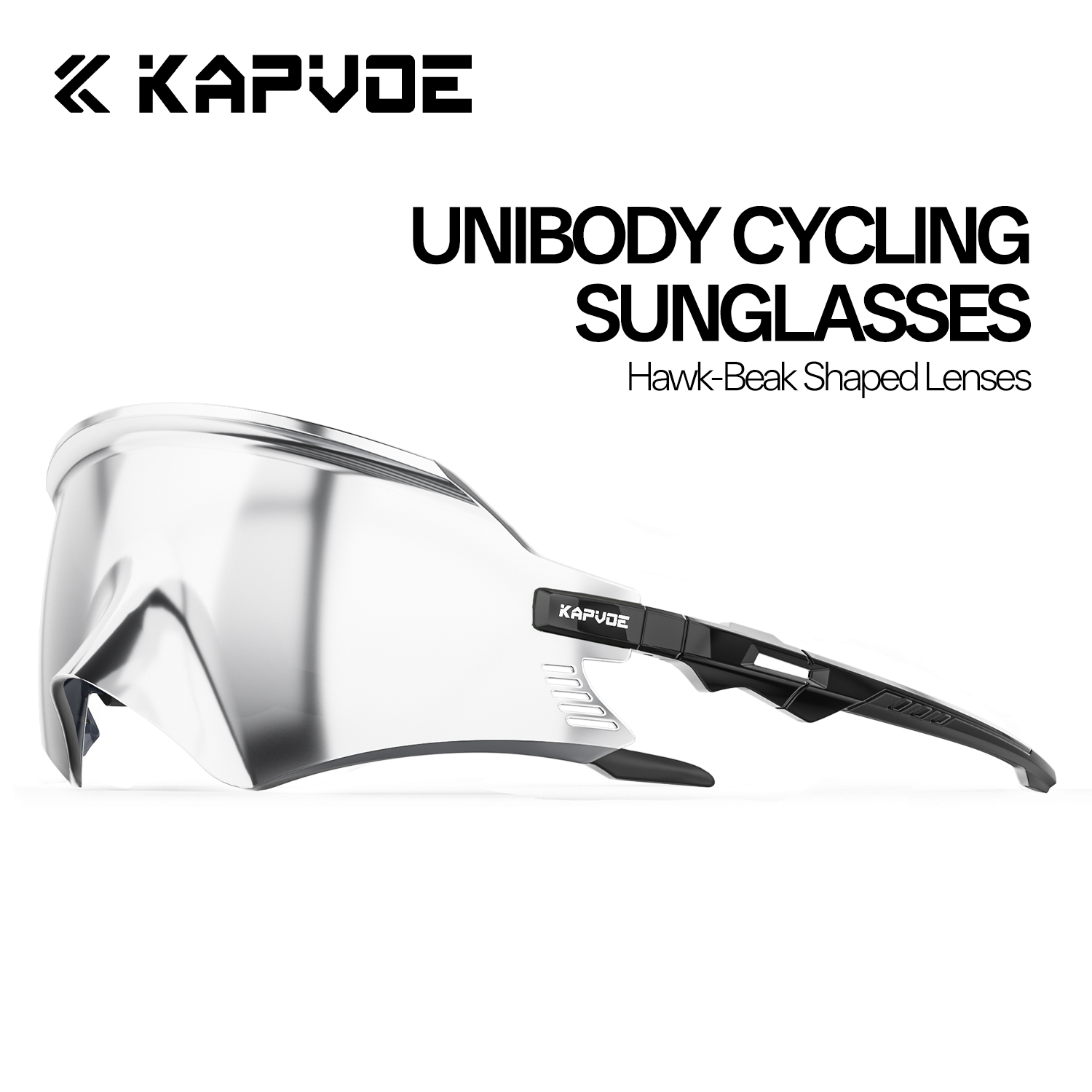 Mountain Biking Glasses - Lunettes de cyclisme intégrées KAPVOE Eagle