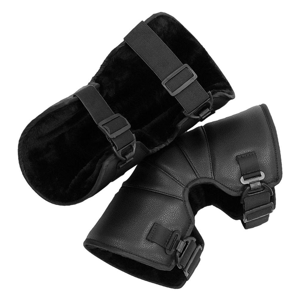 Mountain Biking Knee Pads - 1 paire de genouillères d'hiver, coupe-vent,