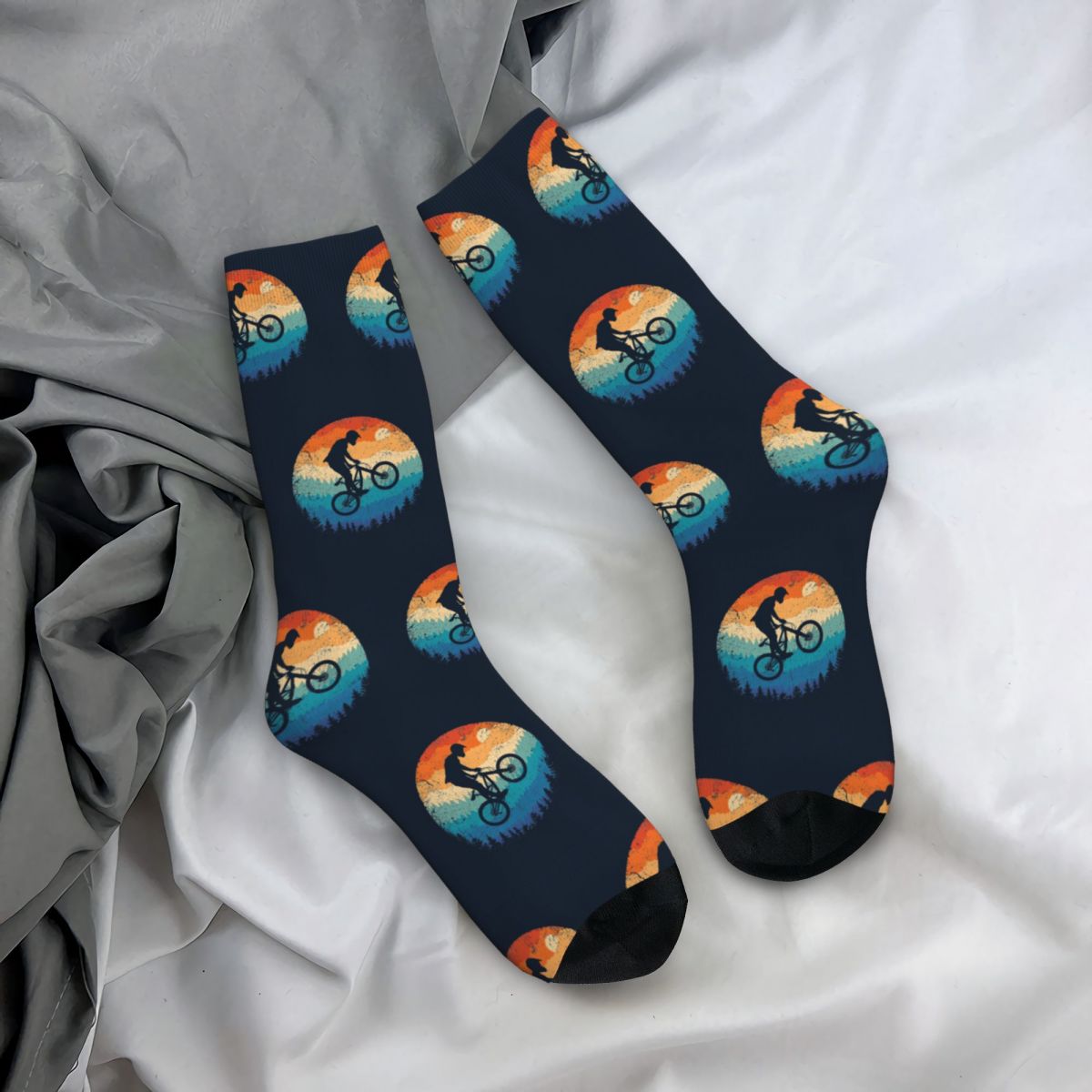 Chaussette drôle et sans coutu - Mountain Biking Socks avis et prix