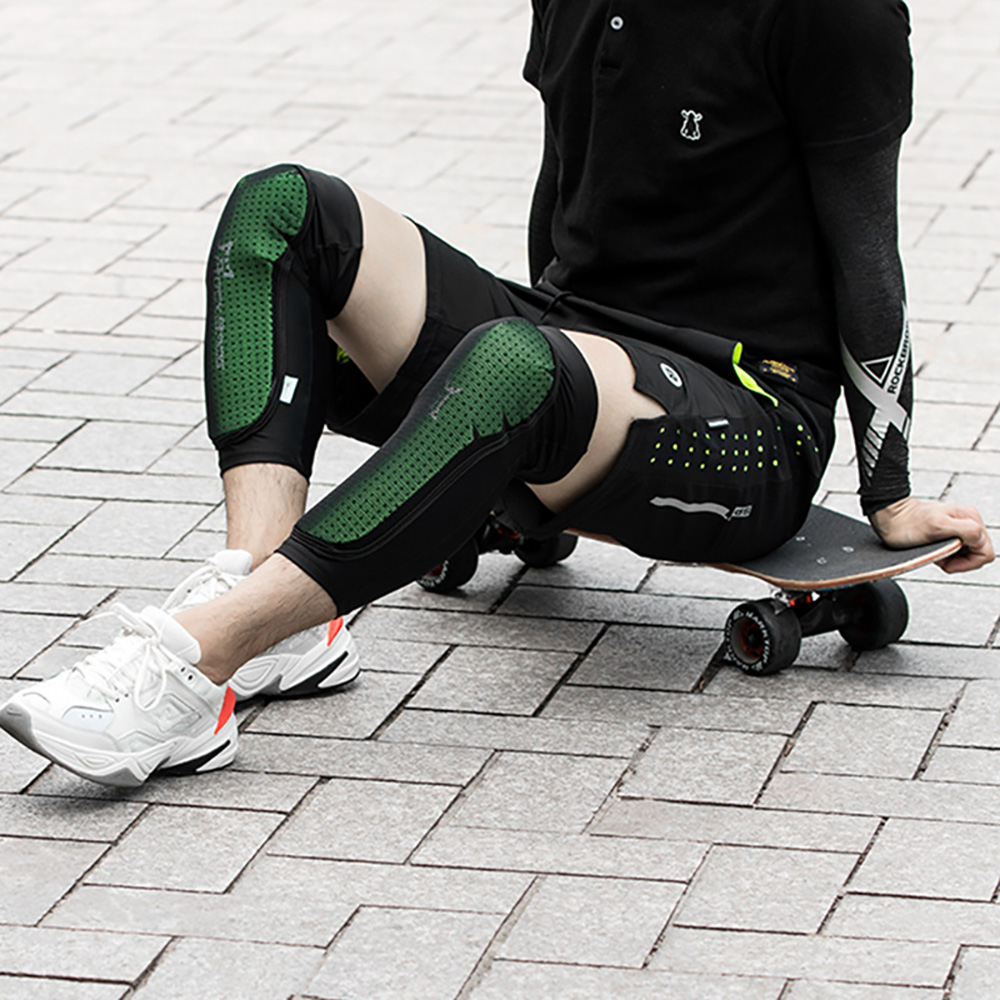 ROCKBROS Genouillères de vélo  - Mountain Biking Knee Pads avis et prix