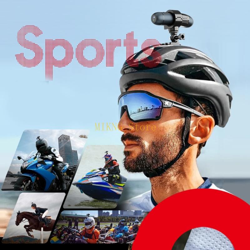 Caméra d'action extérieure 4K, - Mountain Biking Helmet avis et prix