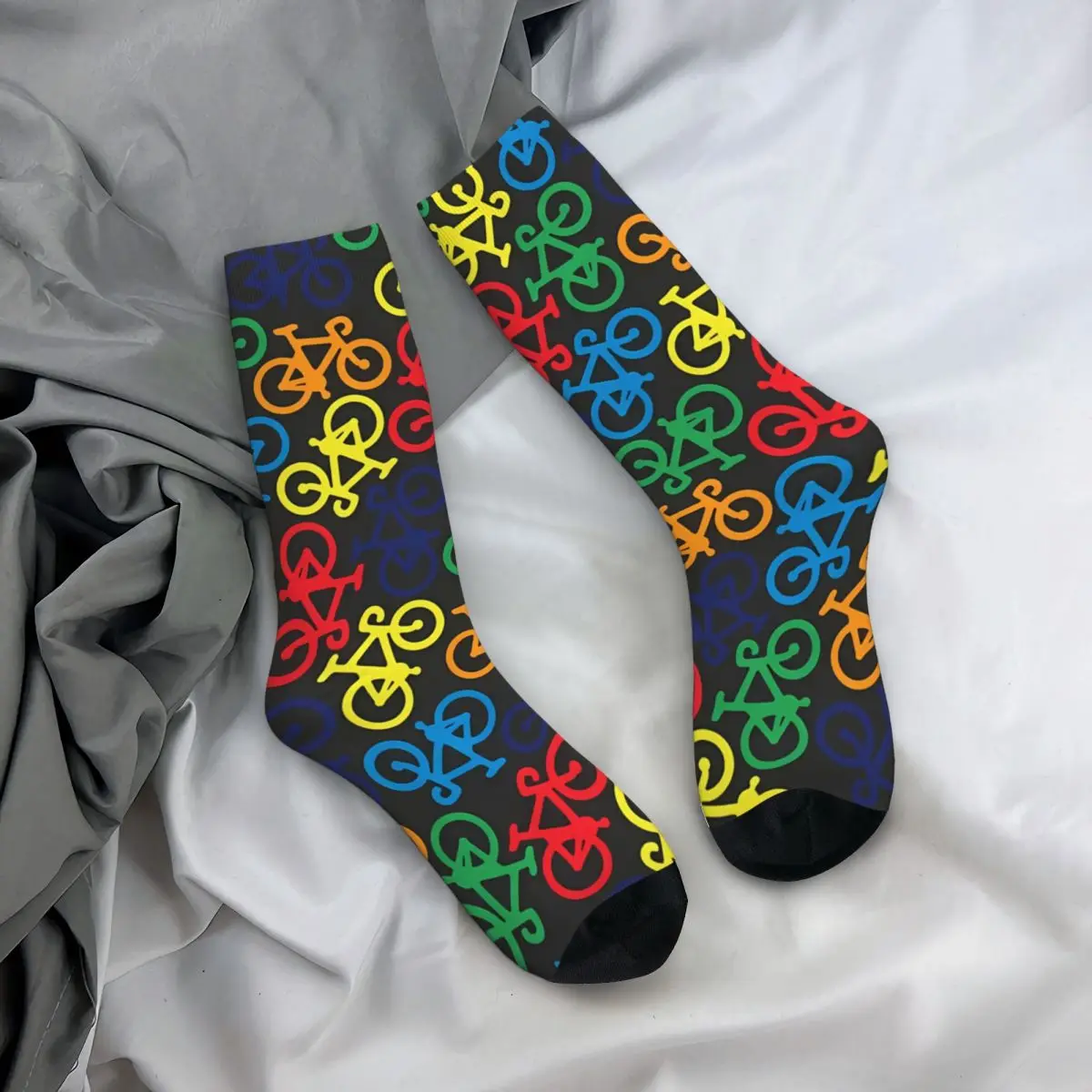 Chaussettes arc-en-ciel pour h - Mountain Biking Socks avis et prix