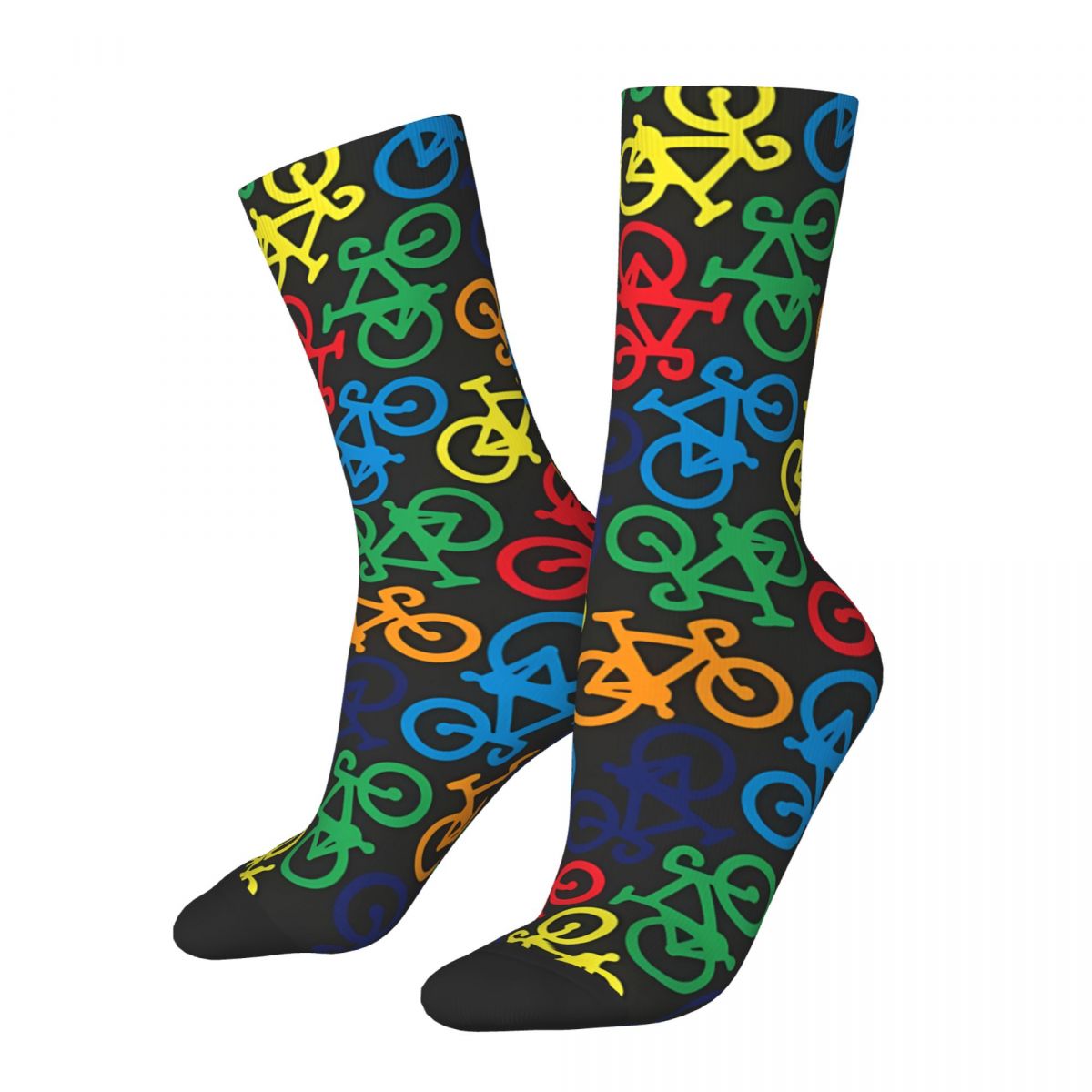 Chaussettes arc-en-ciel pour h - Mountain Biking Socks avis et prix